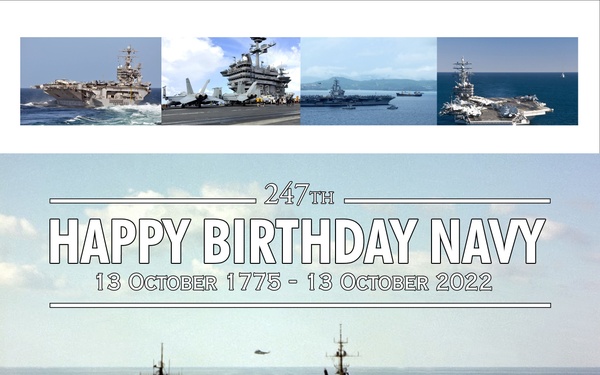Happy Birthday U.S. Navy - From Norfolk Naval Shipyard