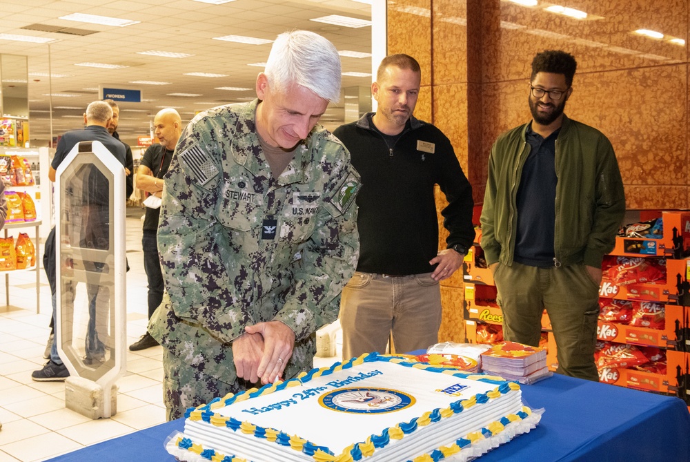 NSA Naples Celebrates the U.S. Navy’s 247th Birthday