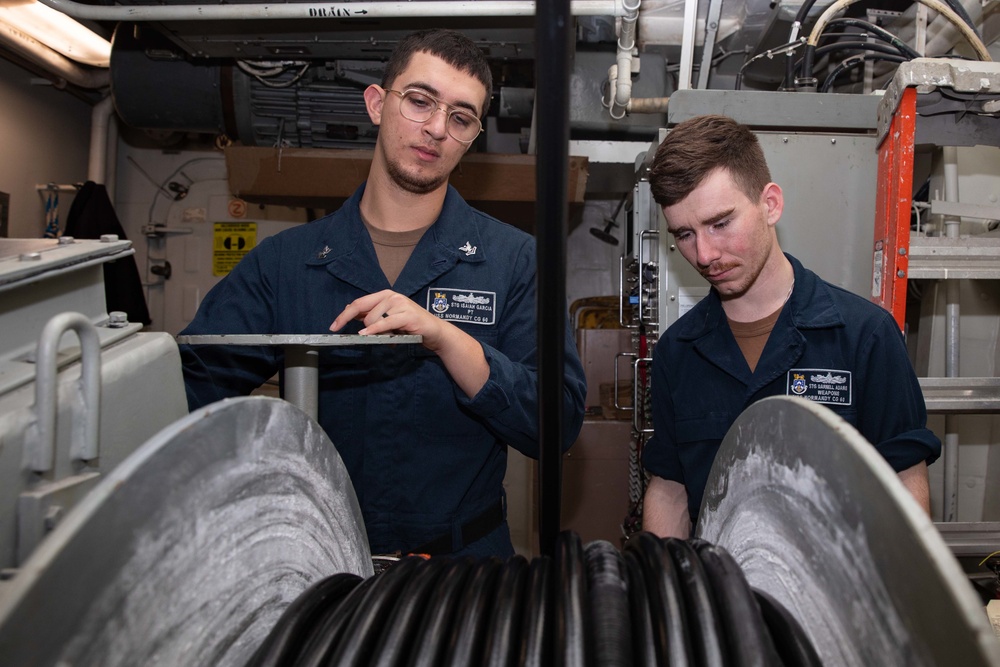 USS Normandy Deploys with the Gerald R. Ford Carrier Strike Group