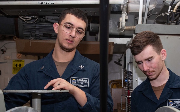 USS Normandy Deploys with the Gerald R. Ford Carrier Strike Group