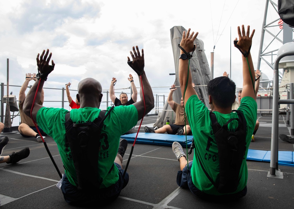 USS Normandy Deploys with the Gerald R. Ford Carrier Strike Group