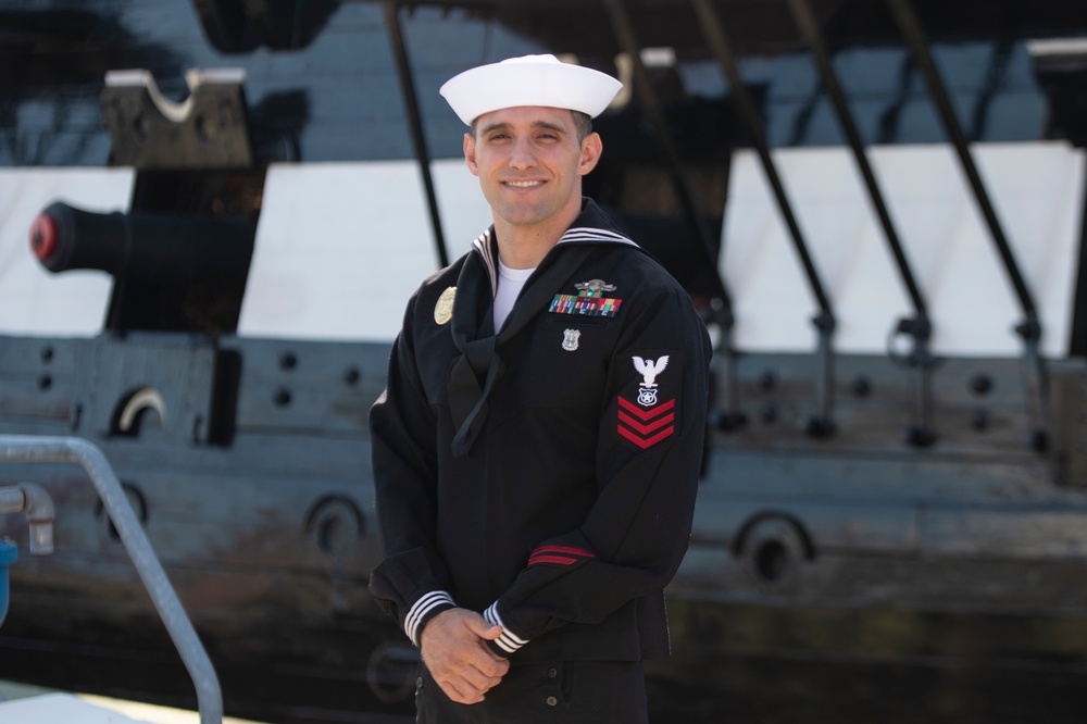 DVIDS - Images - Sailor checks in aboard USS Constitution