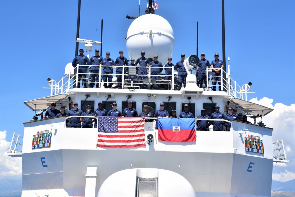 Coast Guard Cutter Northland Patrols Haitian Coast