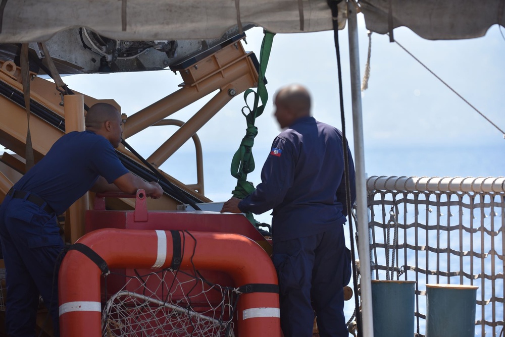 Coast Guard Cutter Northland Patrols Haitian Coast