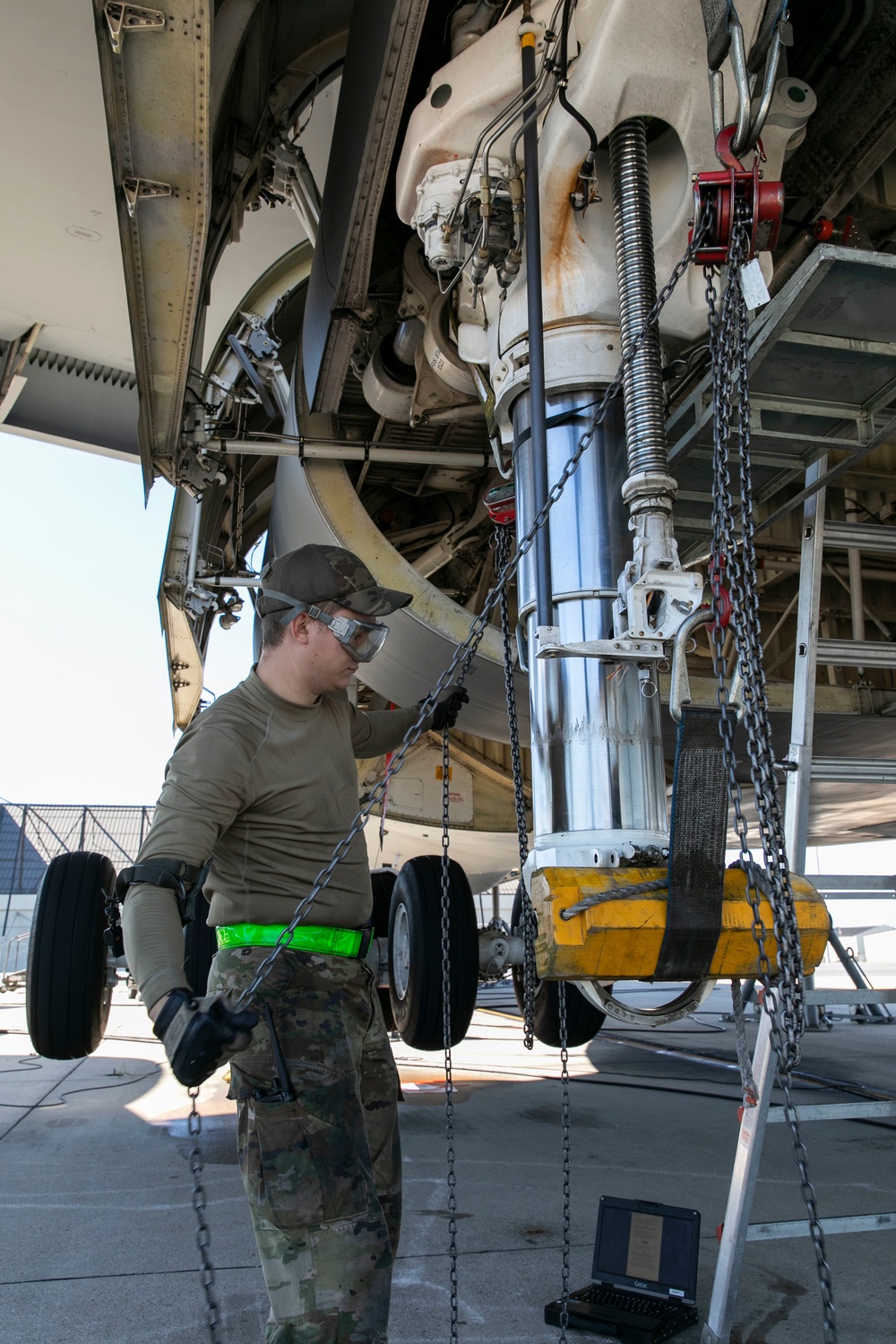 436th AMXS maintainers strut their stuff