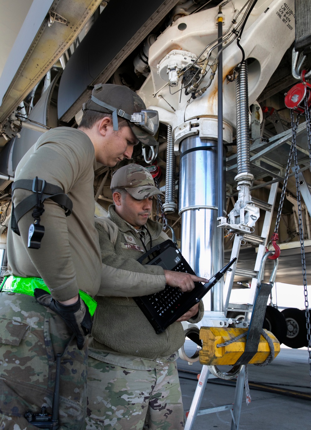 436th AMXS maintainers strut their stuff