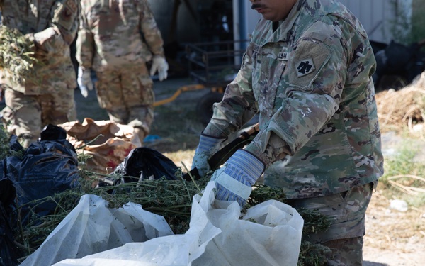 Oklahoma Guardsmen assist Oklahoma Bureau of Narcotics with Counter Drug Operations