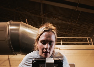 Local radio hosts train for Air Force fitness test, showcases force readiness