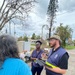 FEMA Disaster Survivor Assistance Team Members Helping Residents Apply for Assistance