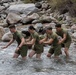 8th ESB Marines participate in stream-crossing training