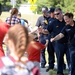 Fist Bump Fridays: Emergency responders greet students after school each month