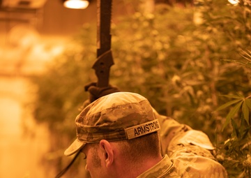 Oklahoma Guardsmen assist Oklahoma Bureau of Narcotics with Counter Drug Operations