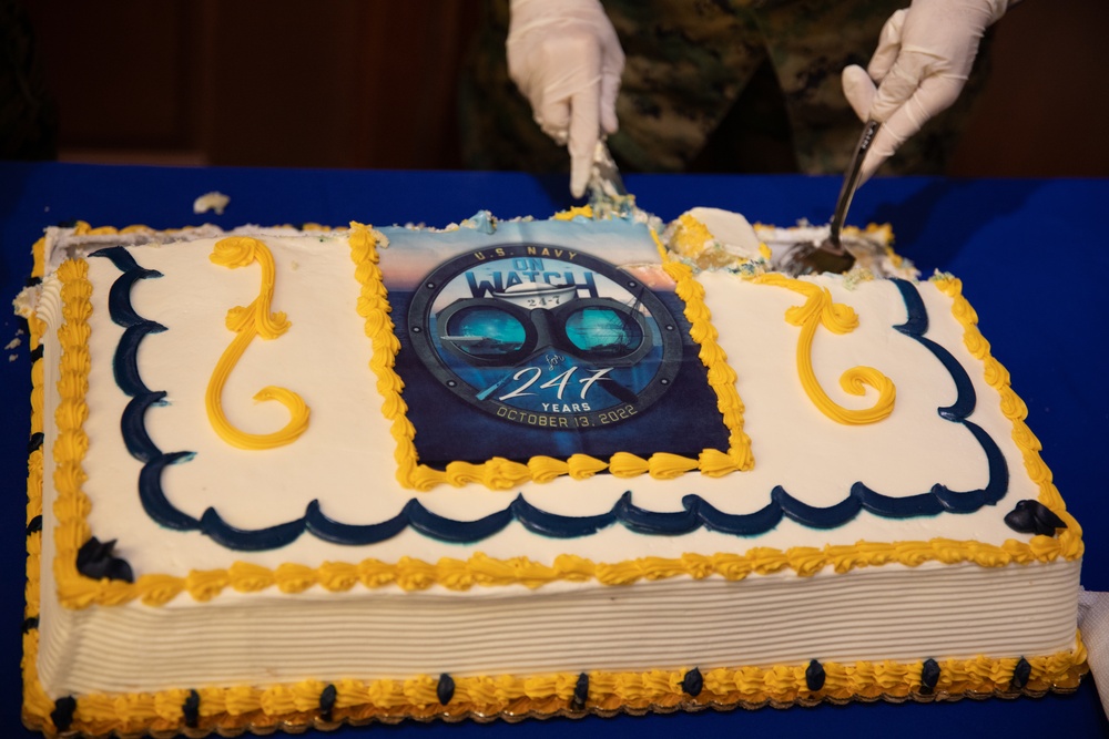 MARFORRES Celebrates 247th U.S. Navy Birthday