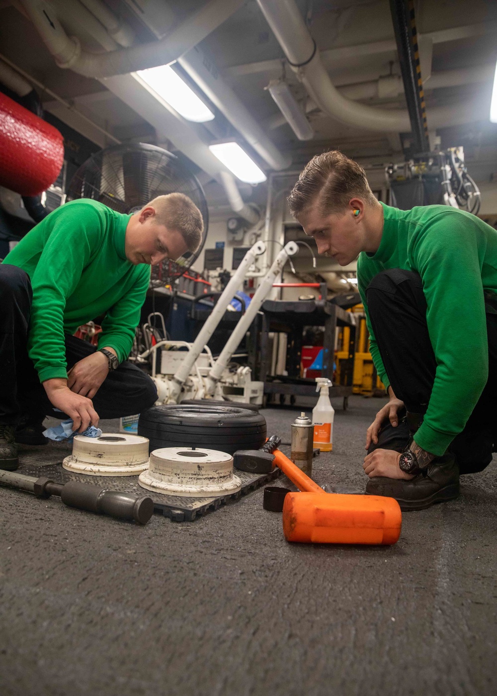 Daily Operations Onboard USS George H.W. Bush (CVN 77)