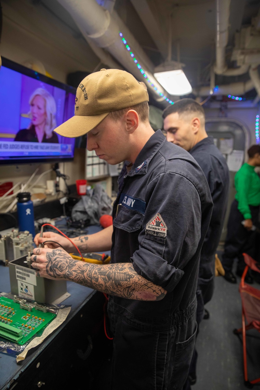 Daily Operations Onboard USS George H.W. Bush (CVN 77)