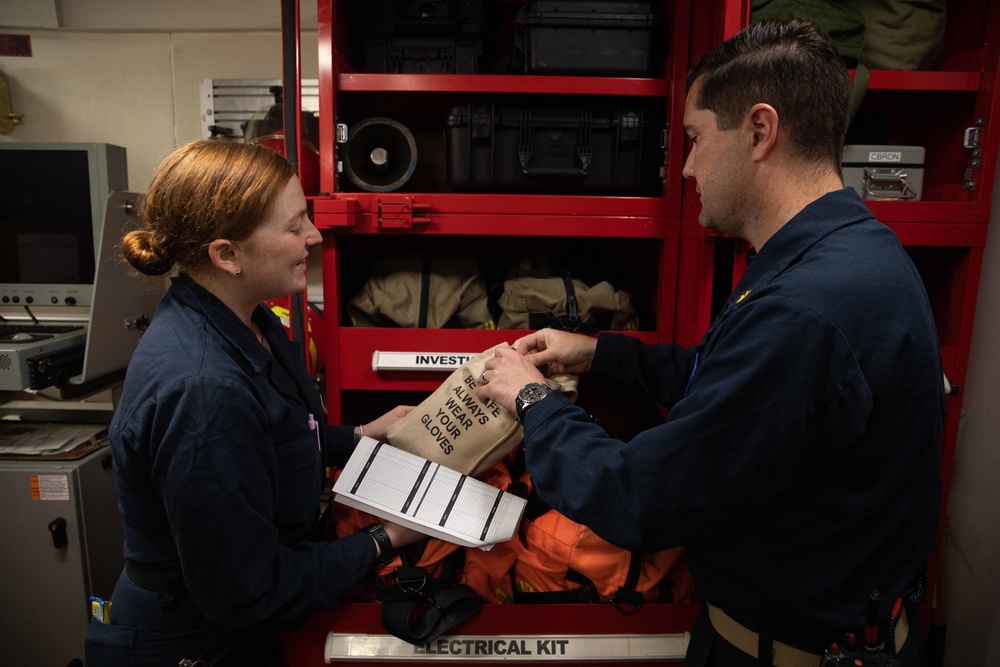 Daily Operations Onboard USS George H.W. Bush (CVN 77)