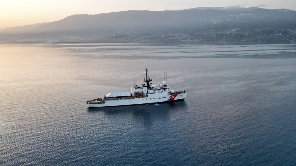 Coast Guard Cutter Northland Patrols Haitian Coast