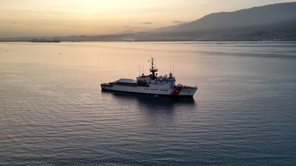 Coast Guard Cutter Northland Patrols Haitian Coast