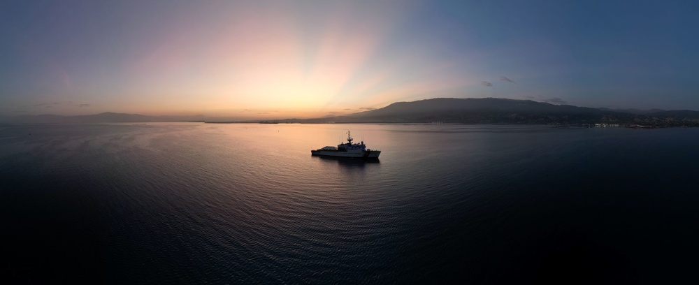 Coast Guard Cutter Northland Patrols Haitian Coast