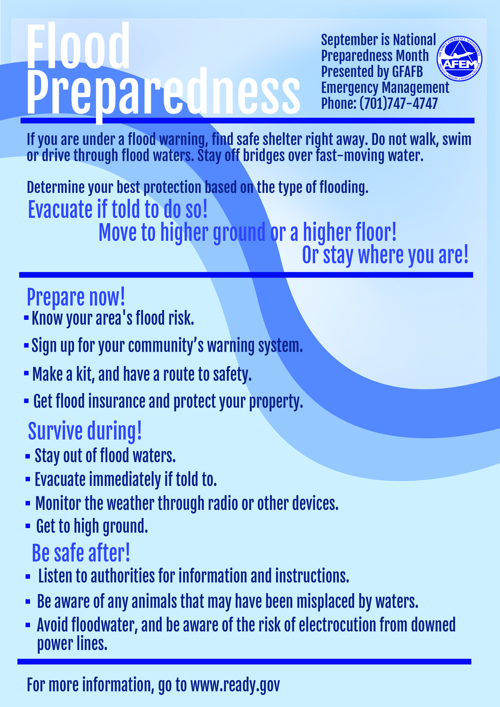 National Preparedness Month: Flood Perparedness