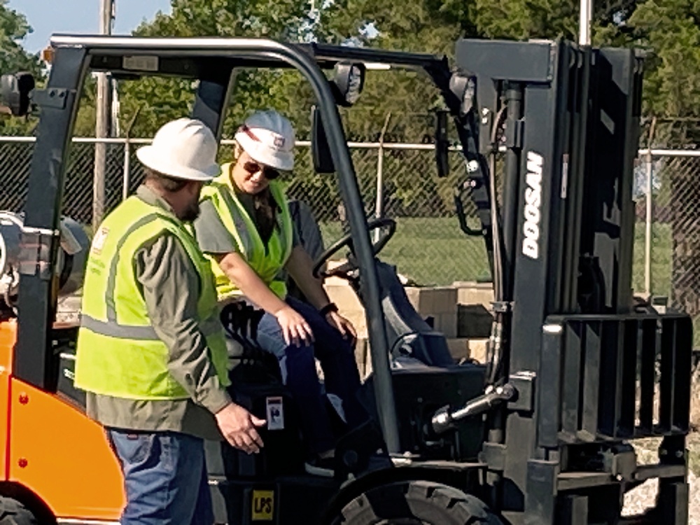 District provides hands-on equipment training with focus on safety