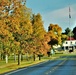 Fall Colors and the American Flag at Fort McCoy