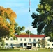 Fall Colors and the American Flag at Fort McCoy