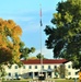 Fall Colors and the American Flag at Fort McCoy