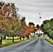 Fall Colors and the American Flag at Fort McCoy