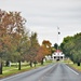 Fall Colors and the American Flag at Fort McCoy