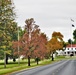 Fall Colors and the American Flag at Fort McCoy