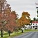 Fall Colors and the American Flag at Fort McCoy