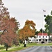 Fall Colors and the American Flag at Fort McCoy