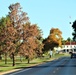 Fall Colors and the American Flag at Fort McCoy