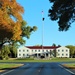 Fall Colors and the American Flag at Fort McCoy