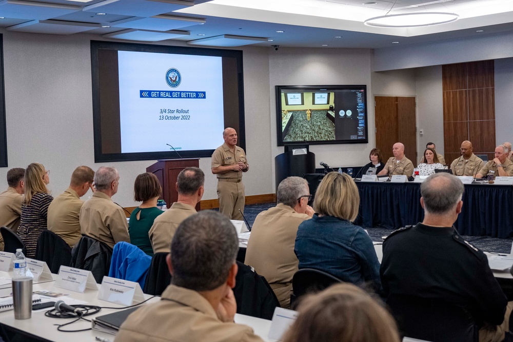 CNO Speaks At Three and Four Star Flag Officer and Spouses Symposium