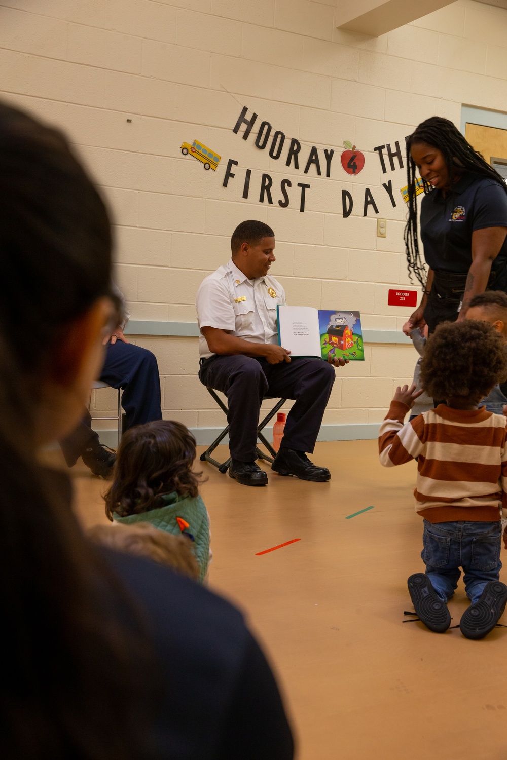 Quantico Fire and Emergency Services Book Reading