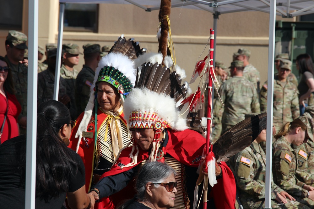 Kiowa Blackleggings conduct blessing ceremony ahead of