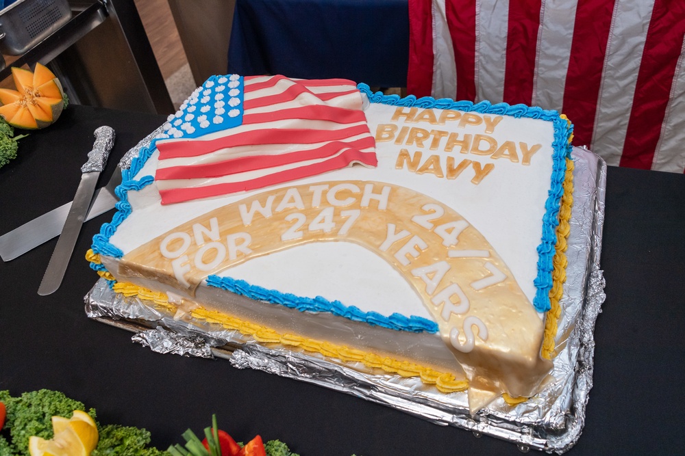 USS Portland (LPD 27) Celebrates 247th Navy Birthday