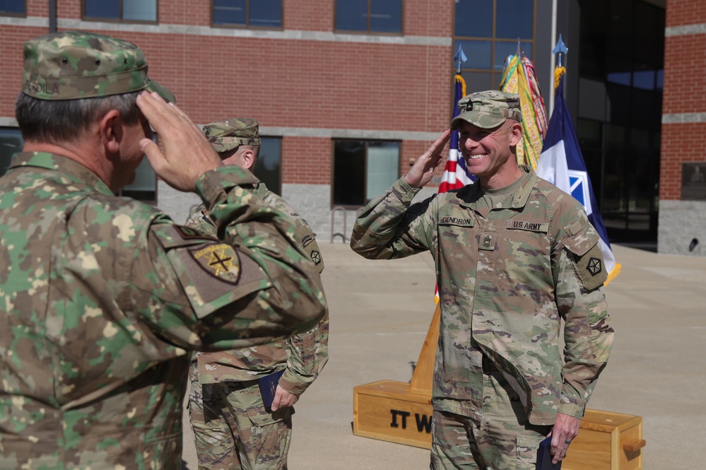 Romanian senior leader visits Victory Corps, honors troops