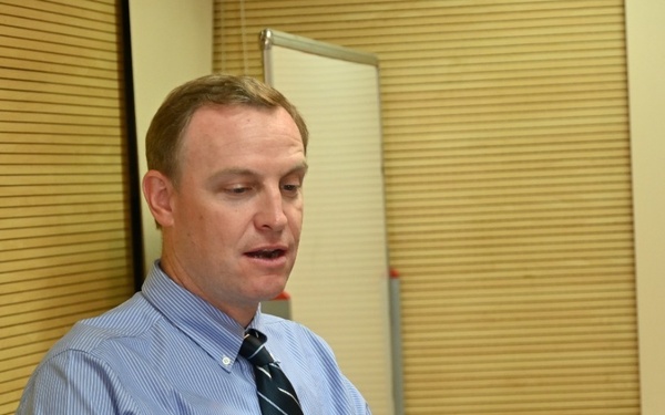 Cameron Ackerman delivers HEC-RAS training in India