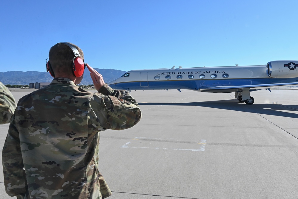 U.S. Space Force Chief of Operations addresses Guardians during all-call