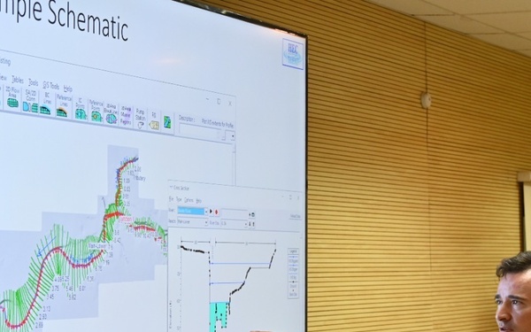 Alex Sanchez delivers training on HEC-RAS in India