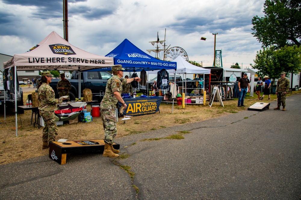 Military Appreciation Day at the 2022 Wyoming State Fair