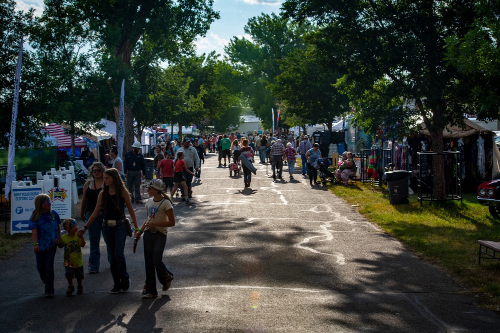 Military Appreciation Day at the 2022 Wyoming State Fair