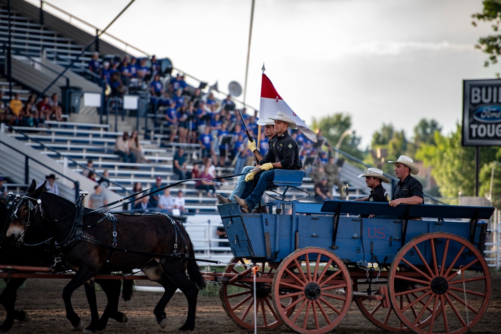 Military Appreciation Day at the 2022 Wyoming State Fair