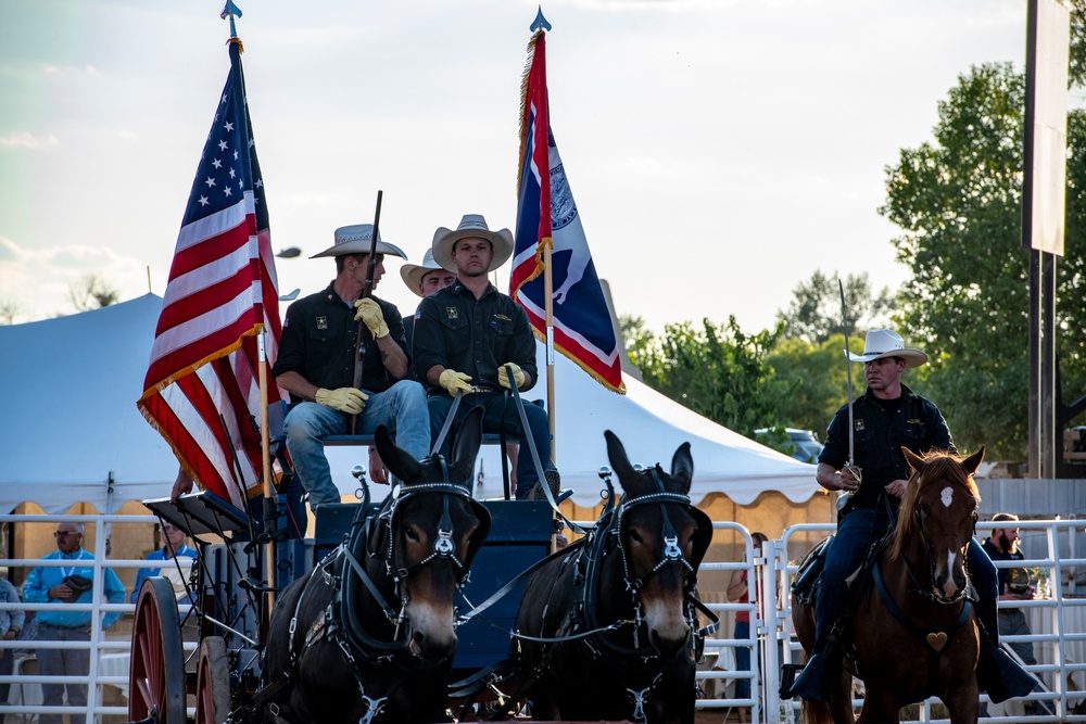 Military Appreciation Day at the 2022 Wyoming State Fair