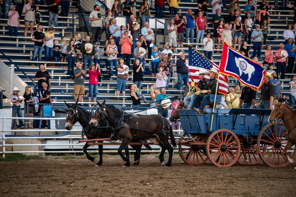 Military Appreciation Day at the 2022 Wyoming State Fair