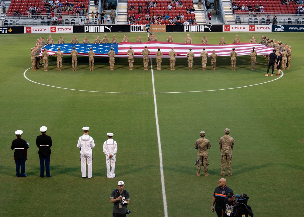 Navy Talent Acquisition Group San Antonio Supports San Antonio Football Club