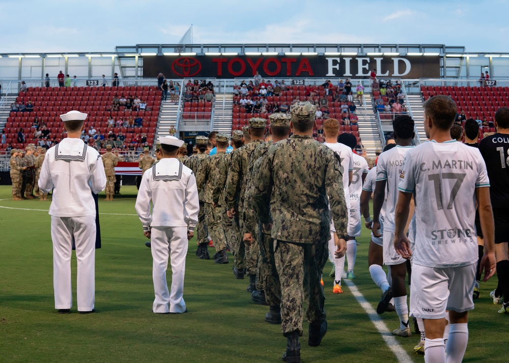 Navy Talent Acquisition Group San Antonio Supports San Antonio Football Club